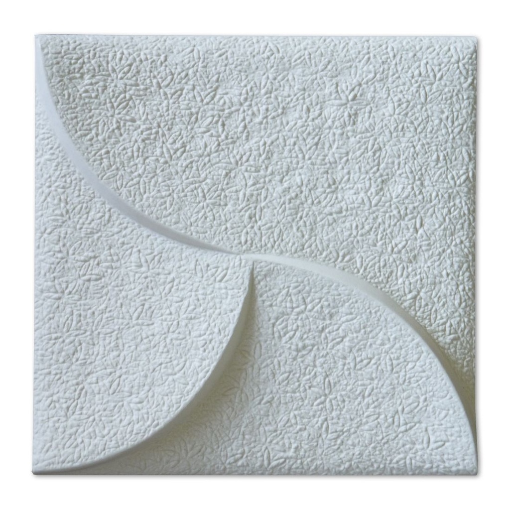 [SH150UW3] Series 150 'wave' in unglazed white [155 x 155mm].jpg